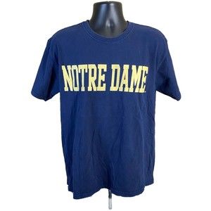 Vintage MV Sport Notre Dame T Shirt Size L